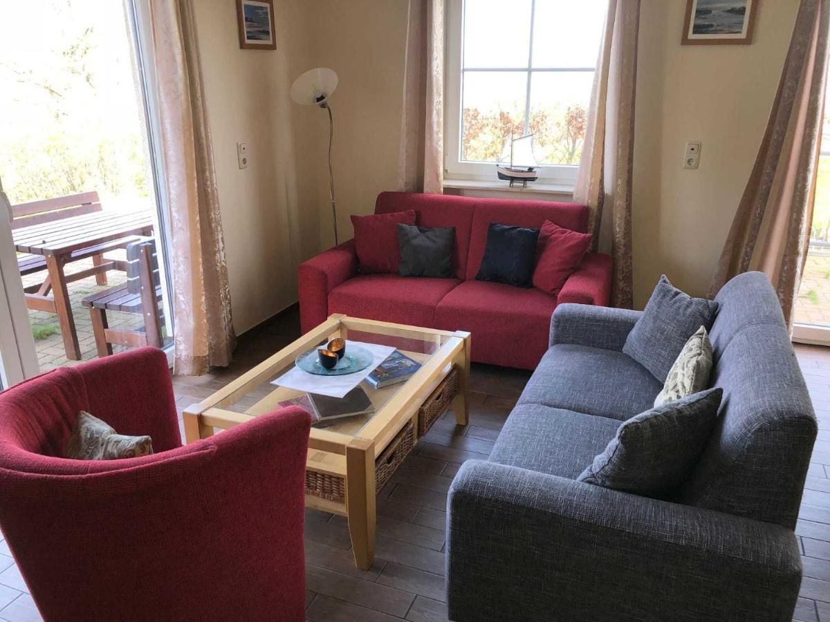 Ferienhaus Boddenblick Und Kranich Vieregge Esterno foto